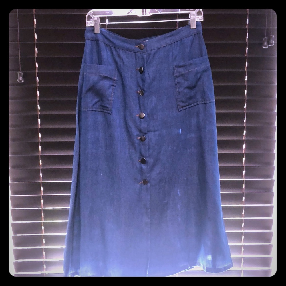 NWOT Denim Skirt